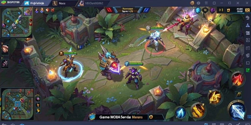 Tampilan gameplay seru dan kompetitif di BIGPOT88.