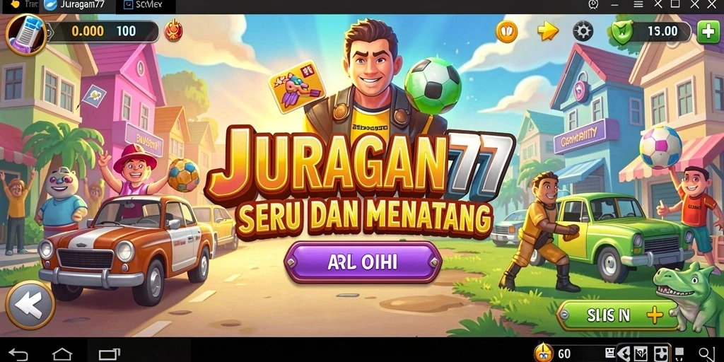 Screenshot gameplay JURAGAN77 yang penuh aksi dan tantangan.