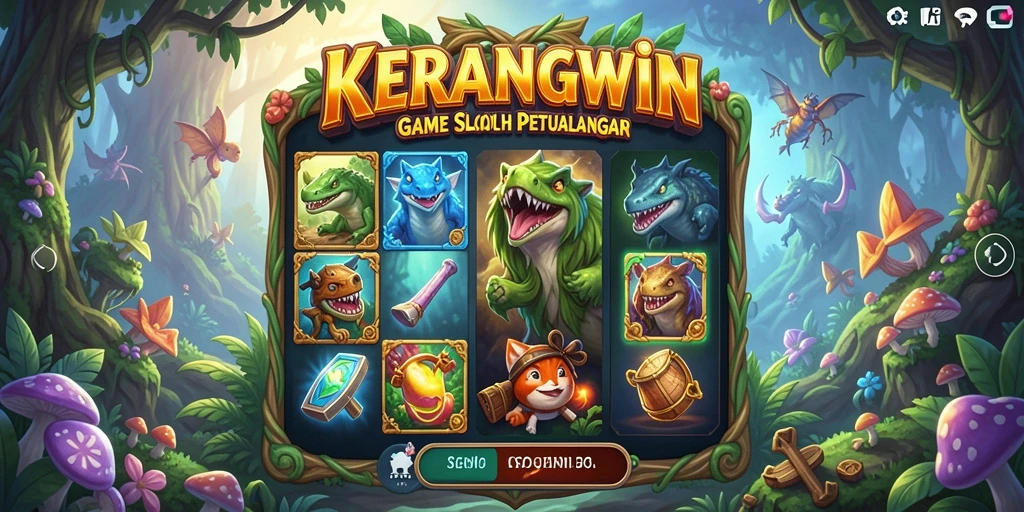 Tampilan gameplay KERANGWIN yang memukau dan menarik.