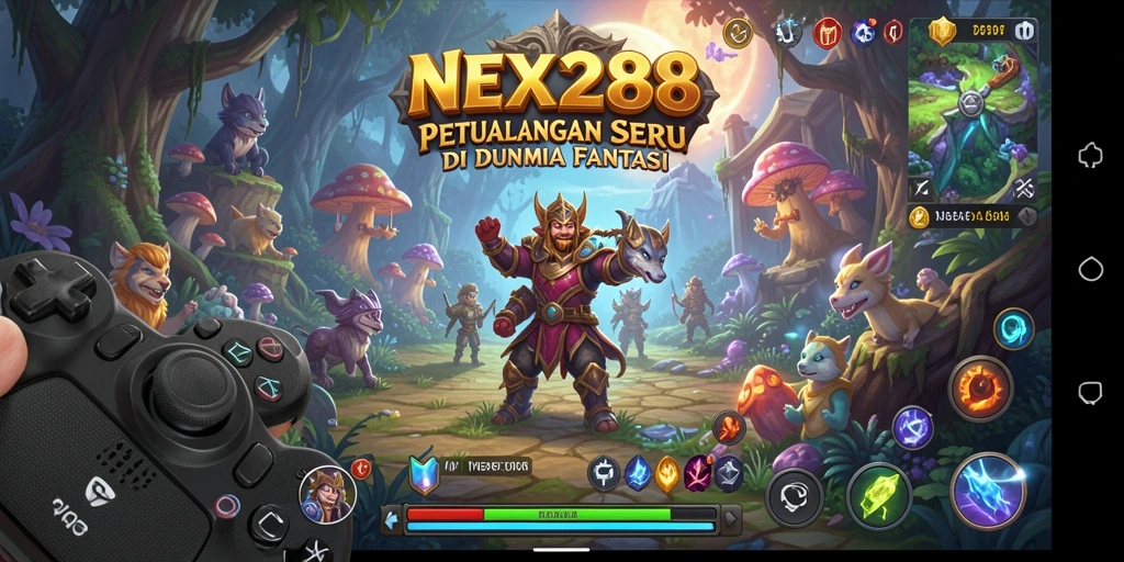 Screenshot gameplay <strong>NEX288</strong> menampilkan petualangan seru dan grafis menawan.