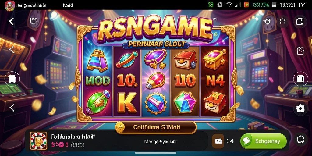 Tampilan menarik dari gameplay Slot RSNGAME yang memukau.